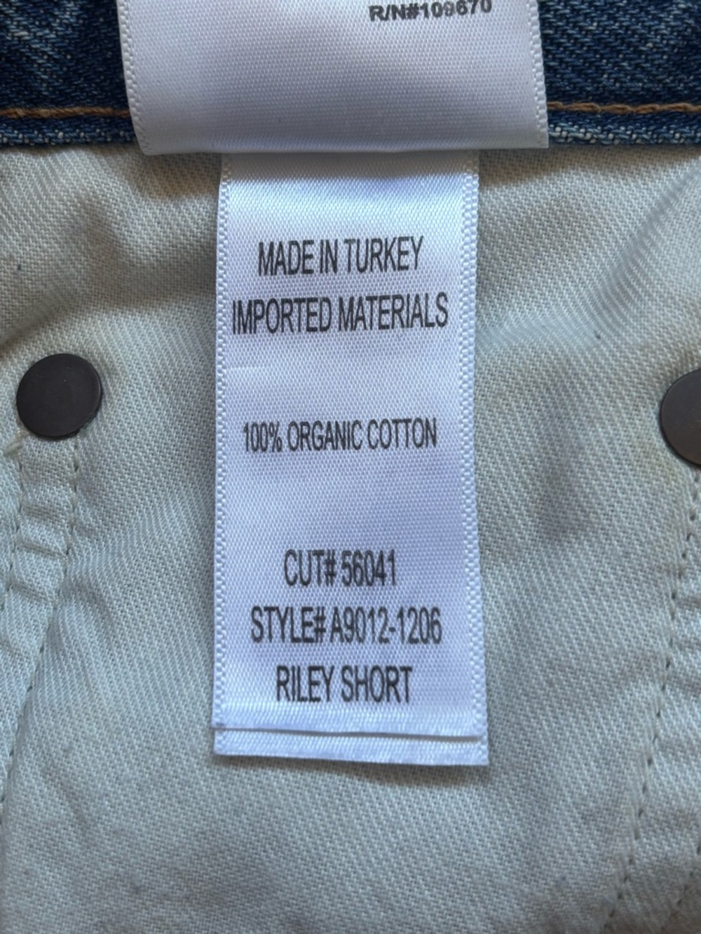Agolde Riley Denim Short - Picture 5 of 6